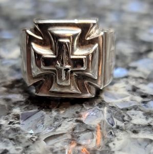 Cesare Paciotti Sterling Silver Ring 14.1g